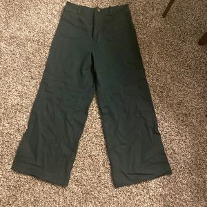 Anthropologie Flared Cropped pants size 6